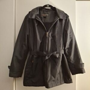 Weather Tamer Women's Black Water Resistant Utility Jacket